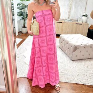 Petal & Pup Pink Strapless Dress
